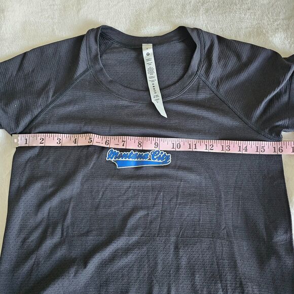 NWT Lululemon Swiftly Tech Short Sleeve 2.0 Black Women’s Size 6 Anti-Stink Runn - Picture 5 of 5